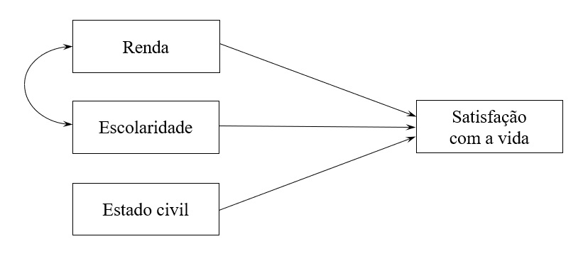 modelagem por equações estruturais e controle de multicolinearidade.