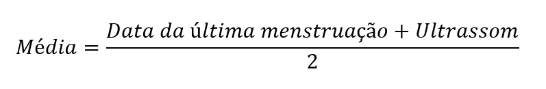 cálculo da média dos escores nos dois métodos.