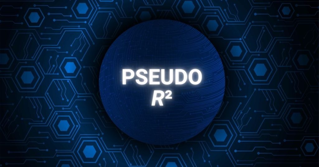 banner do post sobre o pseudo R² da regressão logística.