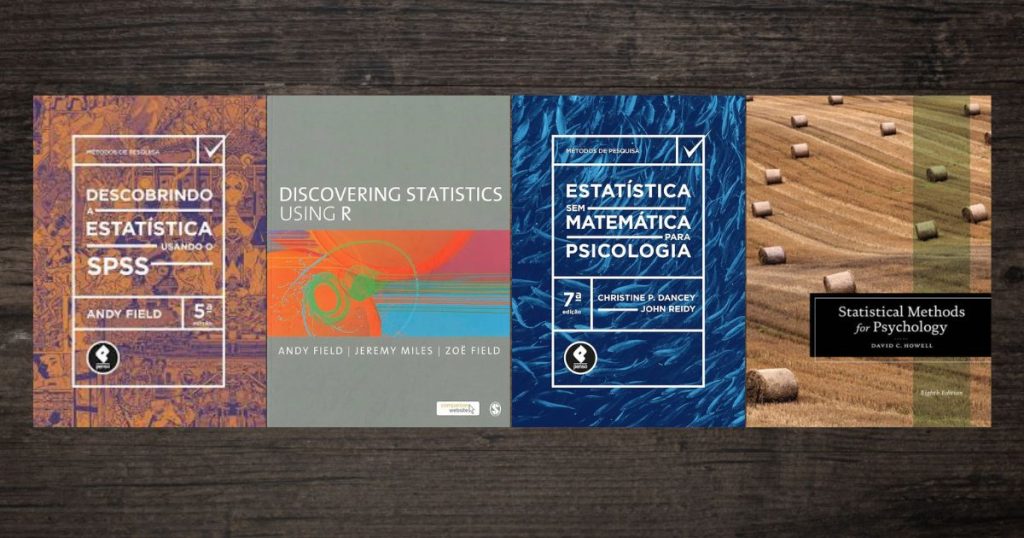análise quantitativa de dados, livros introdutórios.